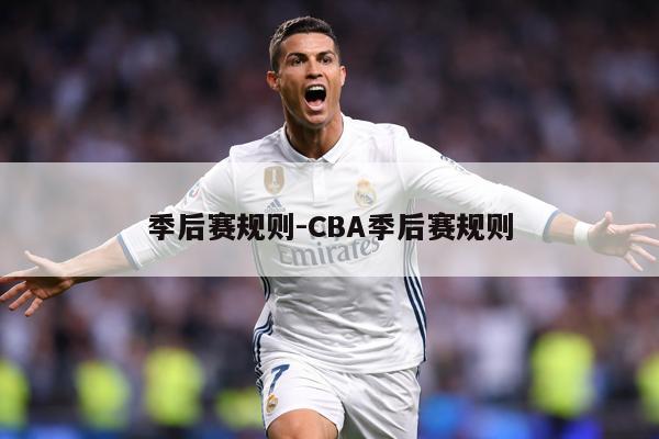 季后赛规则-CBA季后赛规则